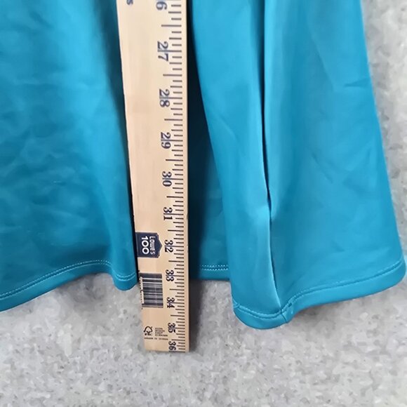 Trixxi Blue Fit & Flare Sleeveless Halter Dress Size 5 - Picture 8 of 9